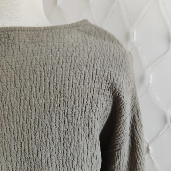 Black Crane Oversized Dress / Cotton / Size Small - Picture 6 of 9